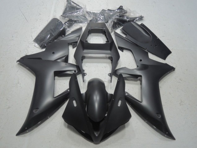 Black 02-03 YZF R1 Aftermarket Motorcycle Fairings Black 02-03 YZF R1 Aftermarket Motorcycle Fairings