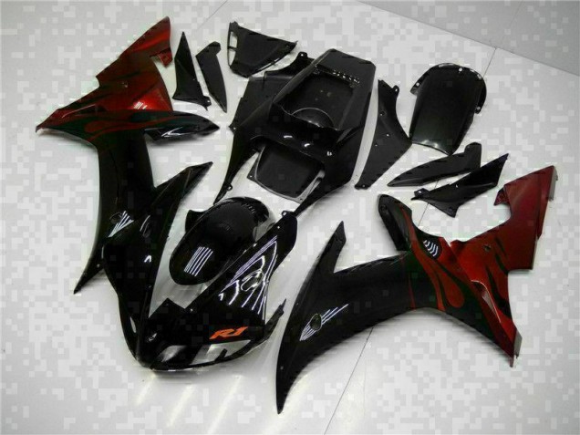 Black 02-03 YZF R1 Motorbike Fairings & Bodywork