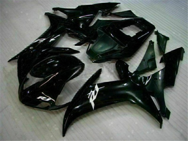 Black 02-03 YZF R1 Motorcycle Fairing Kits Black 02-03 YZF R1 Motorcycle Fairing Kits