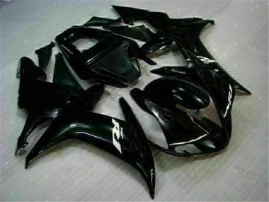 Black 02-03 YZF R1 Motorcycle Fairing Kits