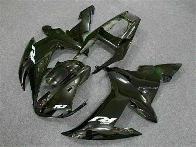 Black 02-03 YZF R1 Motorcycle Fairings