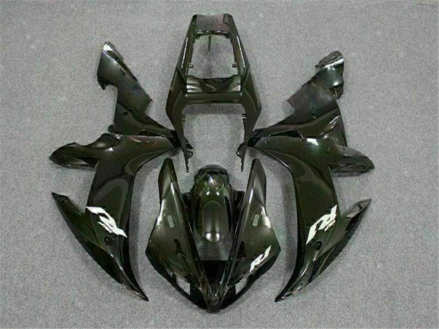 Black 02-03 YZF R1 Motorcycle Fairings