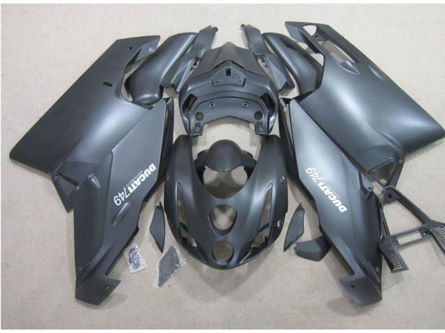 Black 03-04 Ducati 749 Motorcycle Fairings Black 03-04 Ducati 749 Motorcycle Fairings