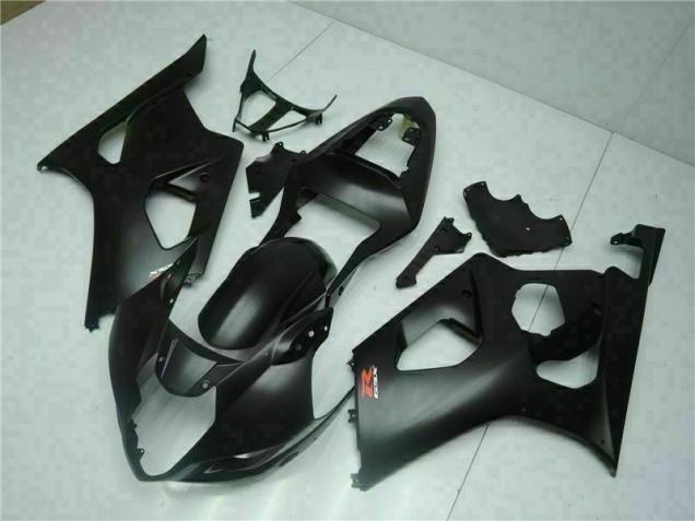 Black 03-04 GSXR 1000 Motorcycle Fairing Black 03-04 GSXR 1000 Motorcycle Fairing