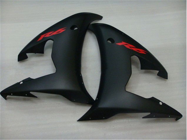 Black 03-05 YZF R6 Motorcycle Bodywork Black 03-05 YZF R6 Motorcycle Bodywork