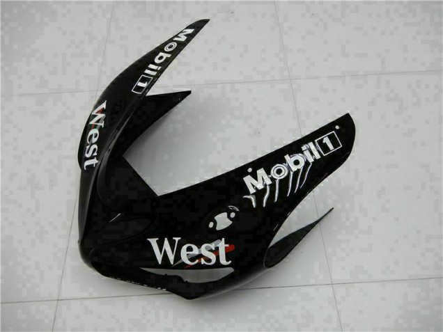 Black 05-06 ZX6R Motorcycle Fairings Black 05-06 ZX6R Motorcycle Fairings