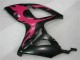 Black 06-07 GSXR 600/750 Motorcycle Bodywork