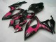 Black 06-07 GSXR 600/750 Motorcycle Bodywork