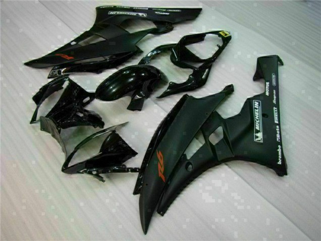 Black 06-07 YZF R6 Full Motorcycle Fairing Kits Black 06-07 YZF R6 Full Motorcycle Fairing Kits