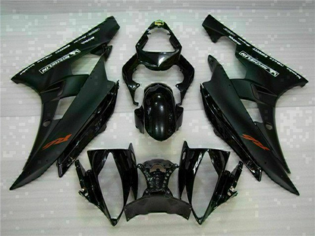 Black 06-07 YZF R6 Full Motorcycle Fairing Kits Black 06-07 YZF R6 Full Motorcycle Fairing Kits