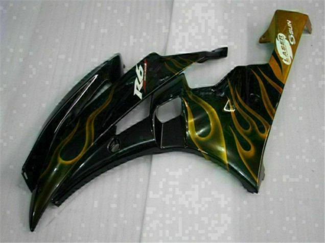 Black 06-07 YZF R6 Motorcycle Bodywork