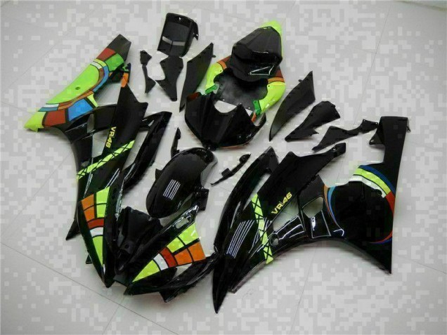 Black 06-07 YZF R6 Motorcycle Fairing Kits Black 06-07 YZF R6 Motorcycle Fairing Kits