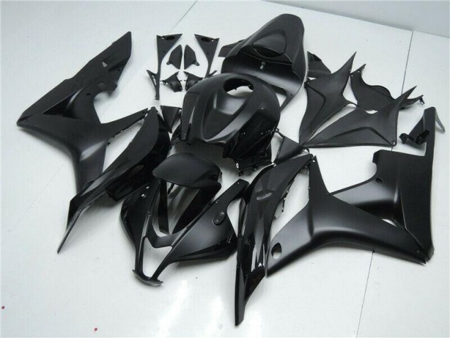 Black 07-08 CBR600RR Motorcycle Fairings Black 07-08 CBR600RR Motorcycle Fairings