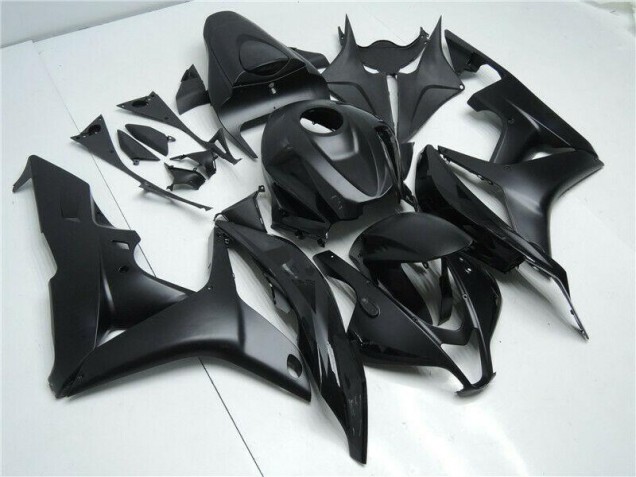 Black 07-08 CBR600RR Motorcycle Fairings Black 07-08 CBR600RR Motorcycle Fairings