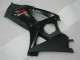 Black 07-08 GSXR 1000 Motorcycle Fairing
