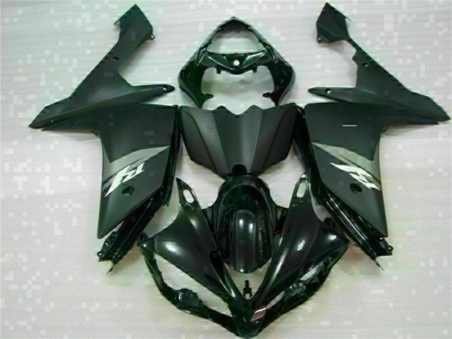 Black 07-08 YZF R1 Motorcycle Fairing Kits