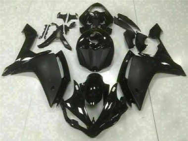 Black 07-08 YZF R1 Motorcycle Fairing Kits & Plastic