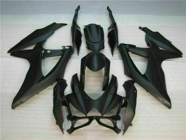 Black 08-10 GSXR 600/750 Motorcycle Fairing