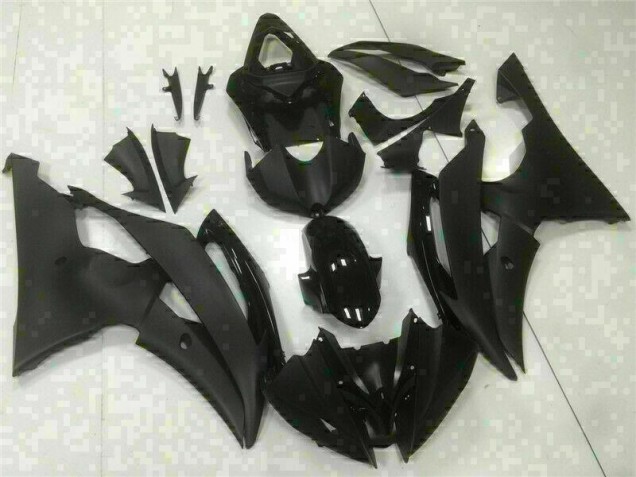 Black 08-16 YZF R6 ABS Motorcycle Fairings Black 08-16 YZF R6 ABS Motorcycle Fairings