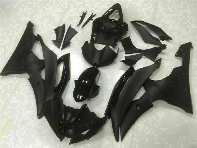 Black 08-16 YZF R6 ABS Motorcycle Fairings Black 08-16 YZF R6 ABS Motorcycle Fairings