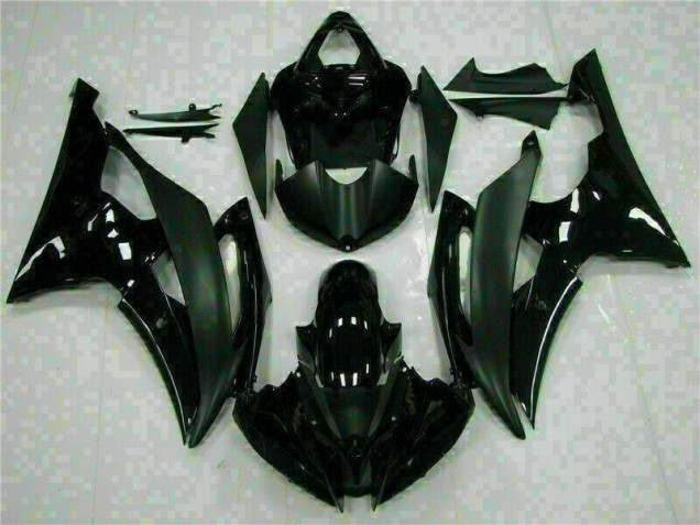 Black 08-16 YZF R6 Motorcycle Fairings Black 08-16 YZF R6 Motorcycle Fairings