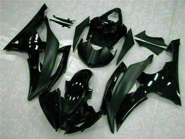 Black 08-16 YZF R6 Motorcycle Fairings Black 08-16 YZF R6 Motorcycle Fairings
