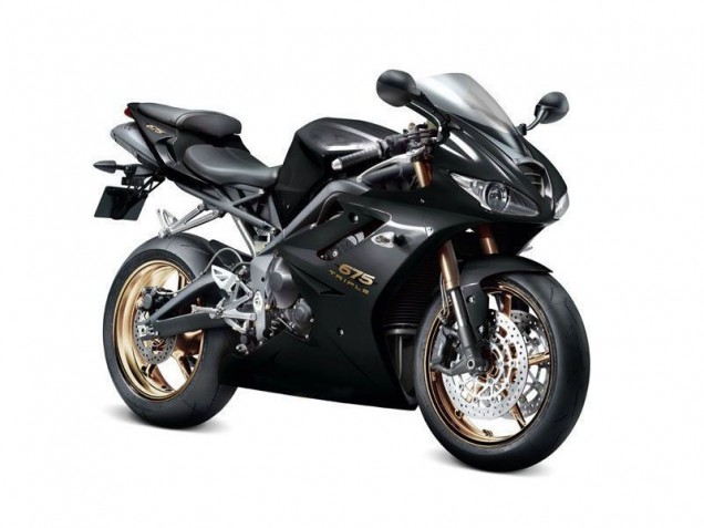 Black 09-12 Daytona 675 Triple Motorcycle Fairings Black 09-12 Daytona 675 Triple Motorcycle Fairings