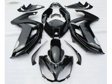 Black 12-14 ER6F Motorcycle Fairings
