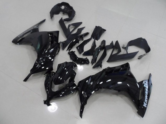 Black 13-16 ZX300R Motorcycle Fairings