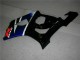 Black Blue 03-04 GSXR 1000 Full Motorcycle Fairing Kits Black Blue 03-04 GSXR 1000 Full Motorcycle Fairing Kits