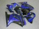Black Blue 08-12 EX250 Motorcycle Fairing Black Blue 08-12 EX250 Motorcycle Fairing