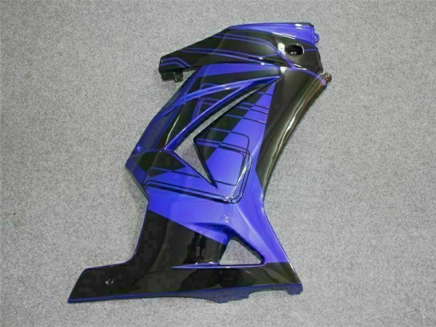 Black Blue 08-12 EX250 Motorcycle Fairing Black Blue 08-12 EX250 Motorcycle Fairing
