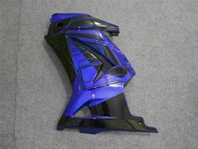 Black Blue 08-12 EX250 Motorcycle Fairing Black Blue 08-12 EX250 Motorcycle Fairing