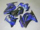 Black Blue 08-12 EX250 Motorcycle Fairing Black Blue 08-12 EX250 Motorcycle Fairing