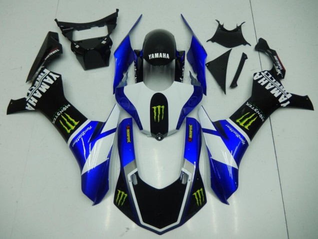 Black Blue Monster 15-19 YZF R1 Motorcycle Fairings Black Blue Monster 15-19 YZF R1 Motorcycle Fairings