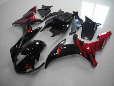 Black Flame 02-03 YZF R1 Motorcycle Fairings