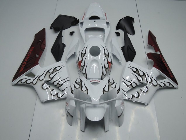 Black Flame 05-06 CBR600RR Motorcycle Fairings Black Flame 05-06 CBR600RR Motorcycle Fairings