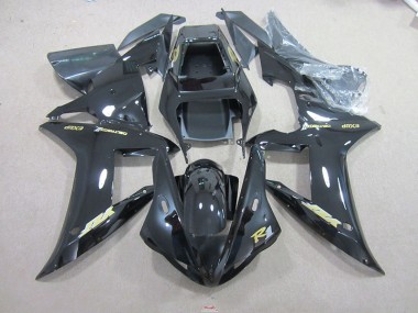 Black Gold Decal 02-03 YZF R1 Motorcycle Fairings