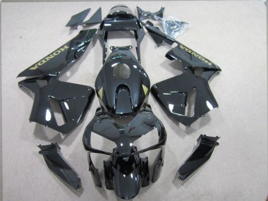 Black Gold Decal 03-04 CBR600RR Motorcycle Fairing