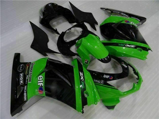 Black Green 08-12 EX250 Motorcycle Bodywork Black Green 08-12 EX250 Motorcycle Bodywork