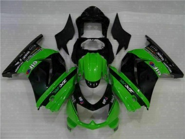 Black Green 08-12 EX250 Motorcycle Bodywork
