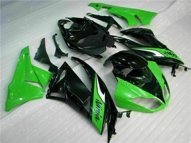 Black Green 09-12 ZX6R Motorcycle Bodywork Black Green 09-12 ZX6R Motorcycle Bodywork
