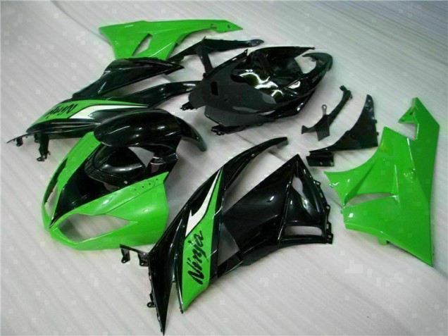 Black Green 09-12 ZX6R Motorcycle Bodywork Black Green 09-12 ZX6R Motorcycle Bodywork
