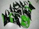Black Green 13-18 ZX6R Motorcycle Fairings Black Green 13-18 ZX6R Motorcycle Fairings