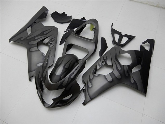 Black Grey 04-05 GSXR 600/750 Motorcycle Fairings Black Grey 04-05 GSXR 600/750 Motorcycle Fairings