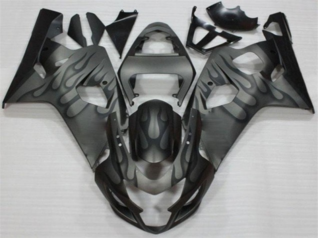 Black Grey 04-05 GSXR 600/750 Motorcycle Fairings Black Grey 04-05 GSXR 600/750 Motorcycle Fairings