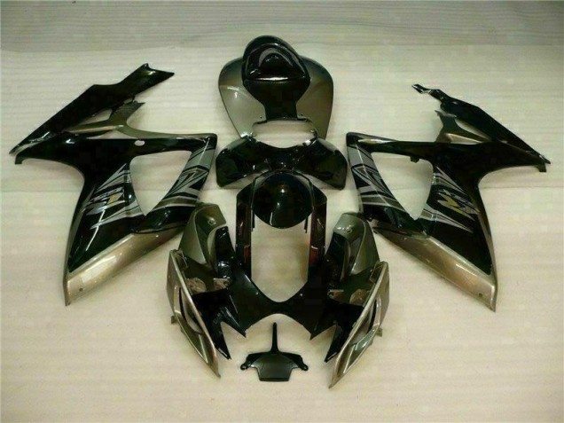 Black Grey 06-07 GSXR 600/750 Motorcycle Fairing Black Grey 06-07 GSXR 600/750 Motorcycle Fairing