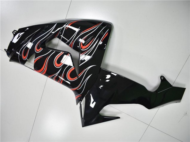 Black Grey Red 06-07 ZX10R Motorcycle Fairings Black Grey Red 06-07 ZX10R Motorcycle Fairings