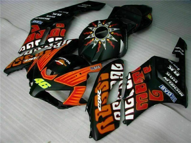Black Orange 04-05 CBR1000RR Motorcycle Fairings Black Orange 04-05 CBR1000RR Motorcycle Fairings
