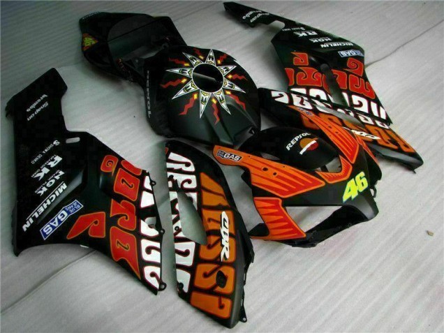 Black Orange 04-05 CBR1000RR Motorcycle Fairings Black Orange 04-05 CBR1000RR Motorcycle Fairings